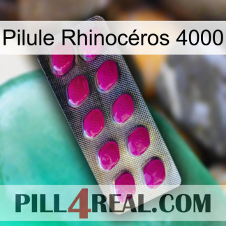 Pilule Rhinocéros 4000 09